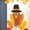 Glitzhome® 31" Thanksgiving Wooden Turkey Porch Décor